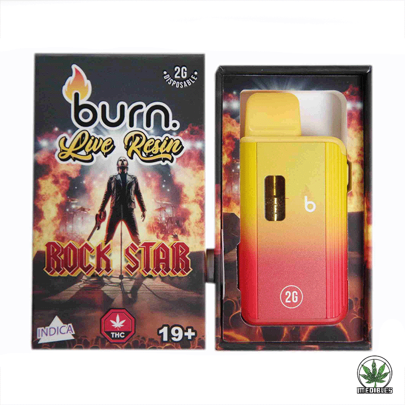 Burn 2G Disposable THC Live Resin Vape gallery