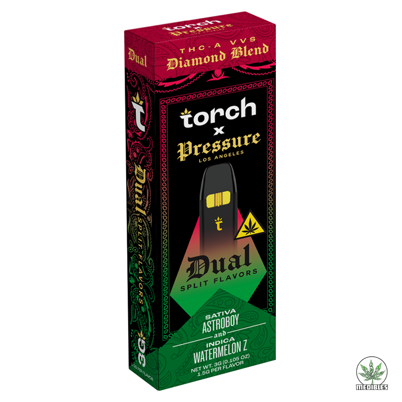 Torch X Pressure THC-A Diamond Blend Dual Vape 3g | Mohawk Medibles