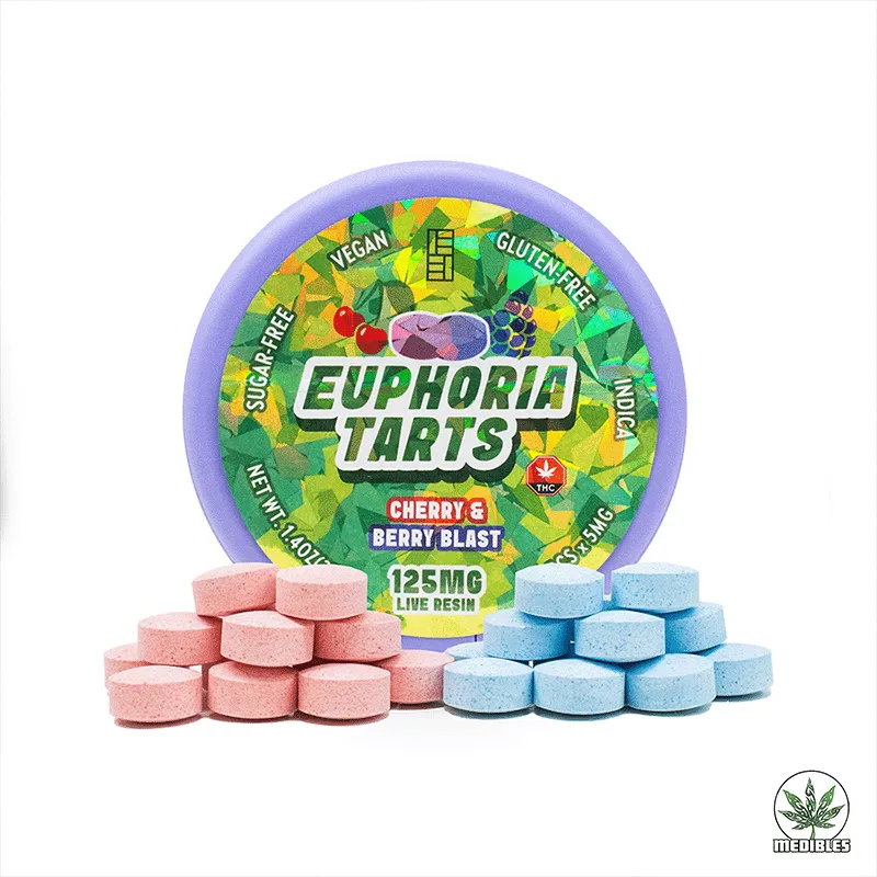 Euphoria Extractions Live Resin Tarts | Mohawk Medibles