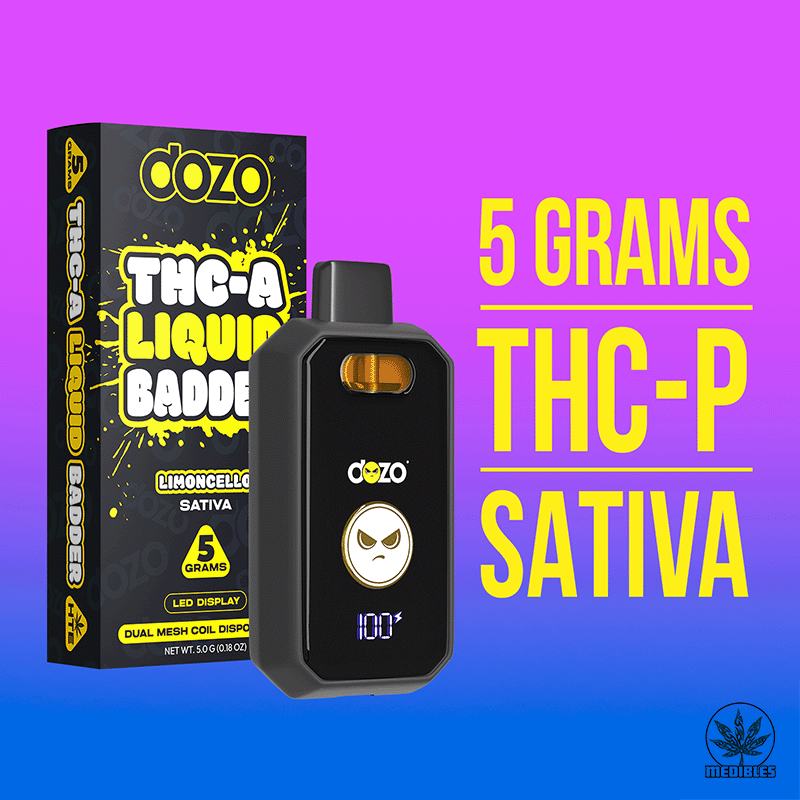 Dozo – THC-A Liquid Badder Vape 5g gallery