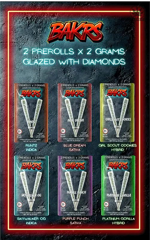 Bakrs Duo Pre Rolls gallery