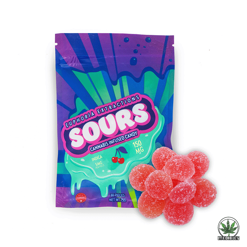 Euphoria Extractions Sours Cannabis Infused Gummies gallery