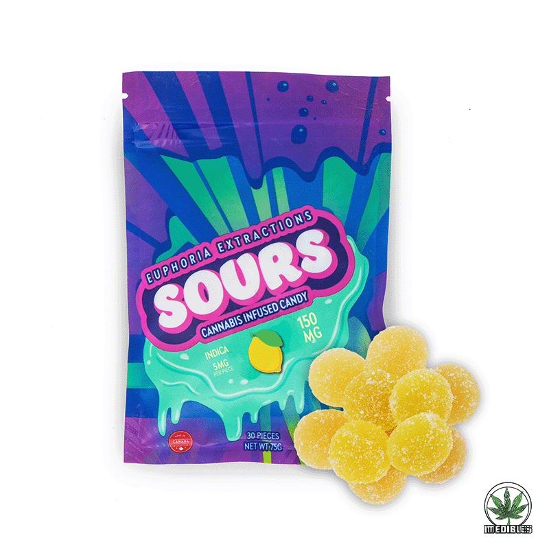 Euphoria Extractions Sours Cannabis Infused Gummies gallery