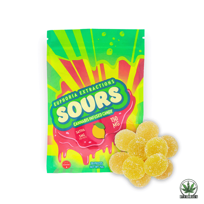Euphoria Extractions Sours Cannabis Infused Gummies gallery