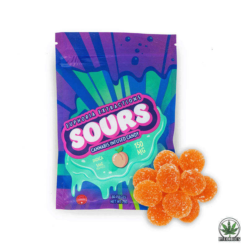 Euphoria Extractions Sours Cannabis Infused Gummies gallery