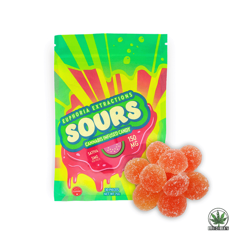Euphoria Extractions Sours Cannabis Infused Gummies gallery