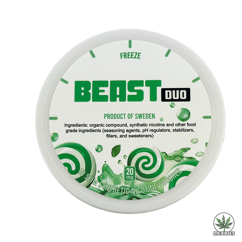 Beast Duo 20mg Nicotine Pouch gallery
