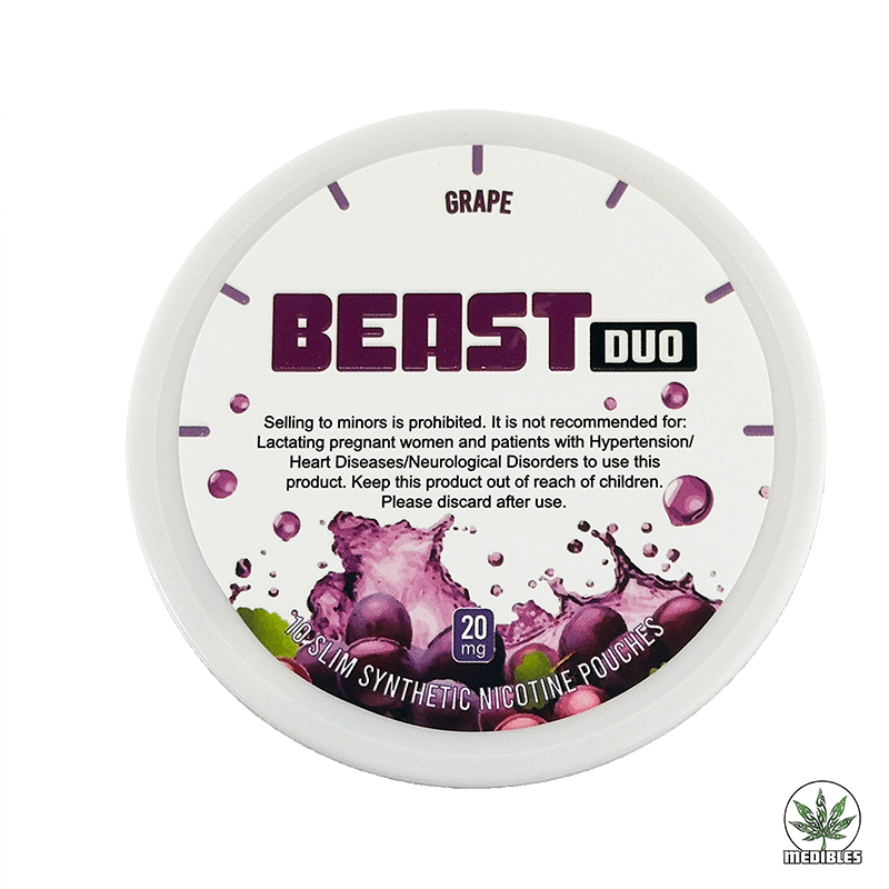 Beast Duo 20mg Nicotine Pouch gallery