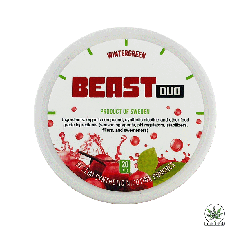 Beast Duo 20mg Nicotine Pouch gallery