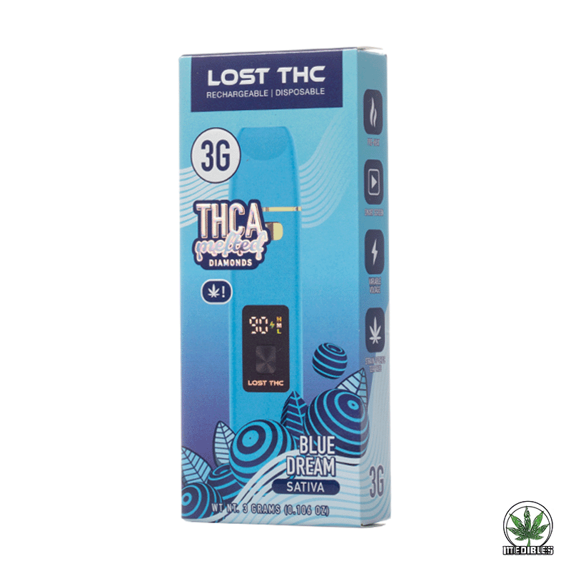Lost THC THC-A Melted Diamond Vape 3G gallery