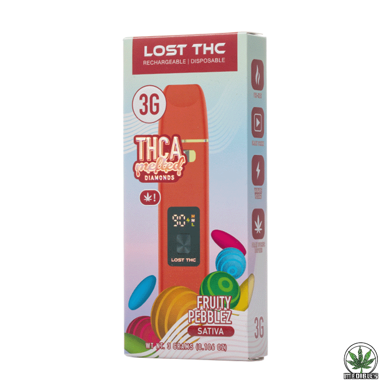 Lost THC THC-A Melted Diamond Vape 3G gallery
