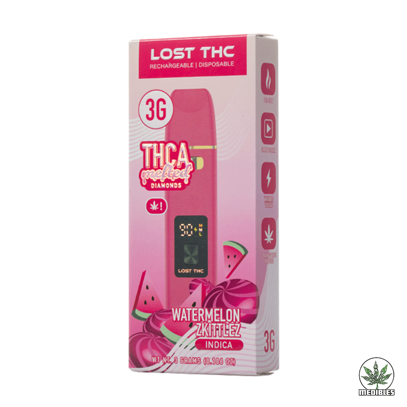 Lost THC THC-A Melted Diamond Vape 3G gallery