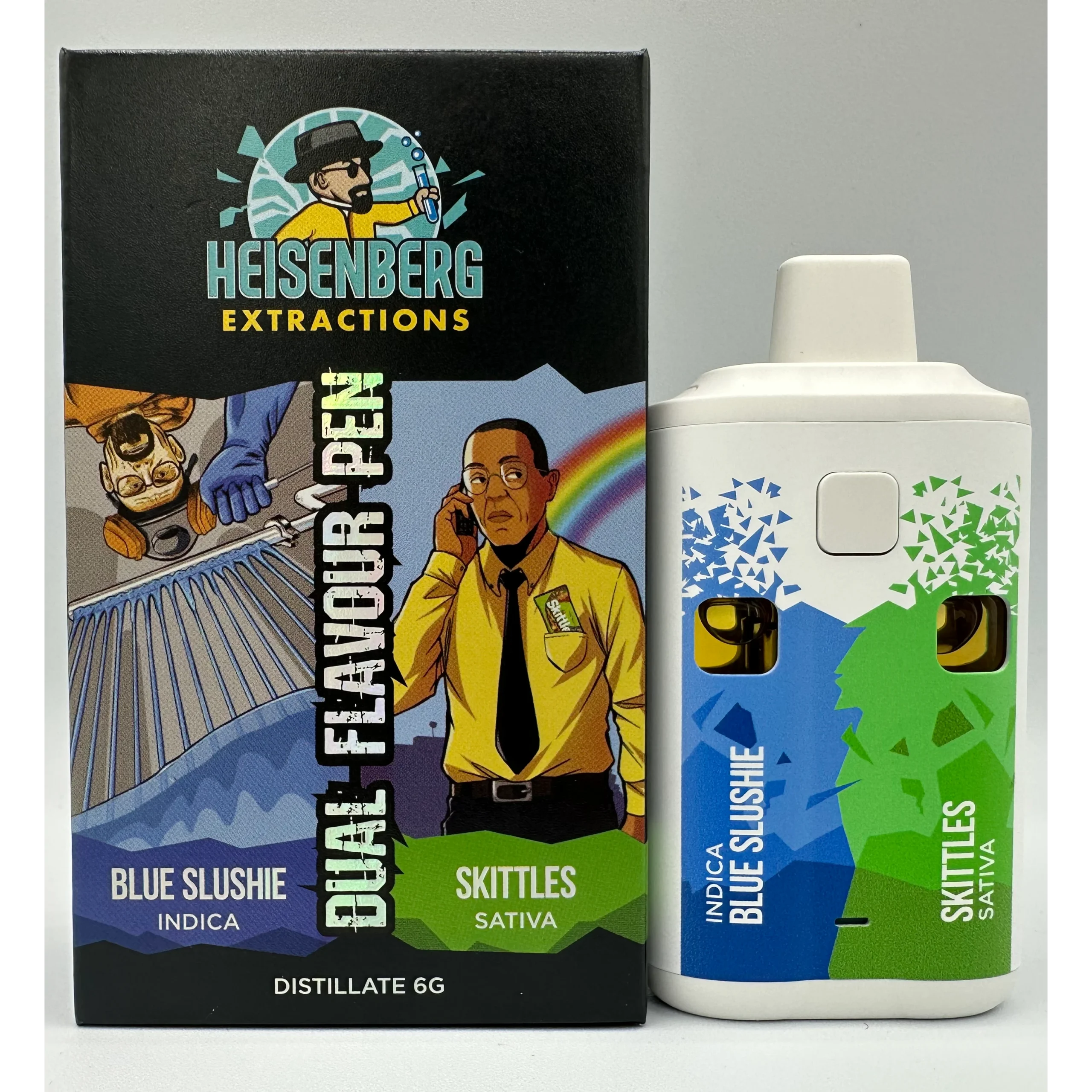 Heisenberg Extractions Dual Flavour 6g THC Vape gallery