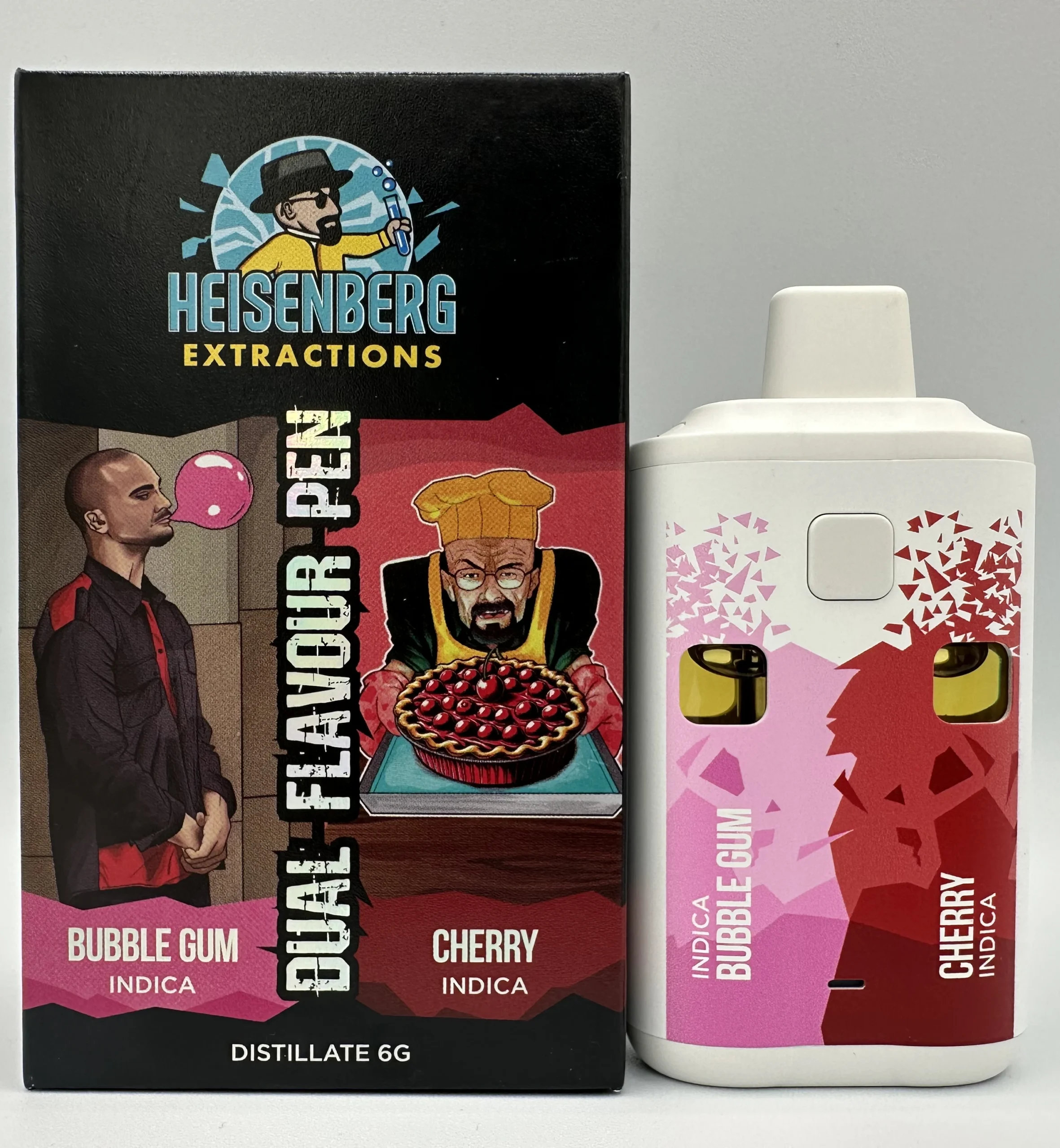 Heisenberg Extractions Dual Flavour 6g THC Vape gallery