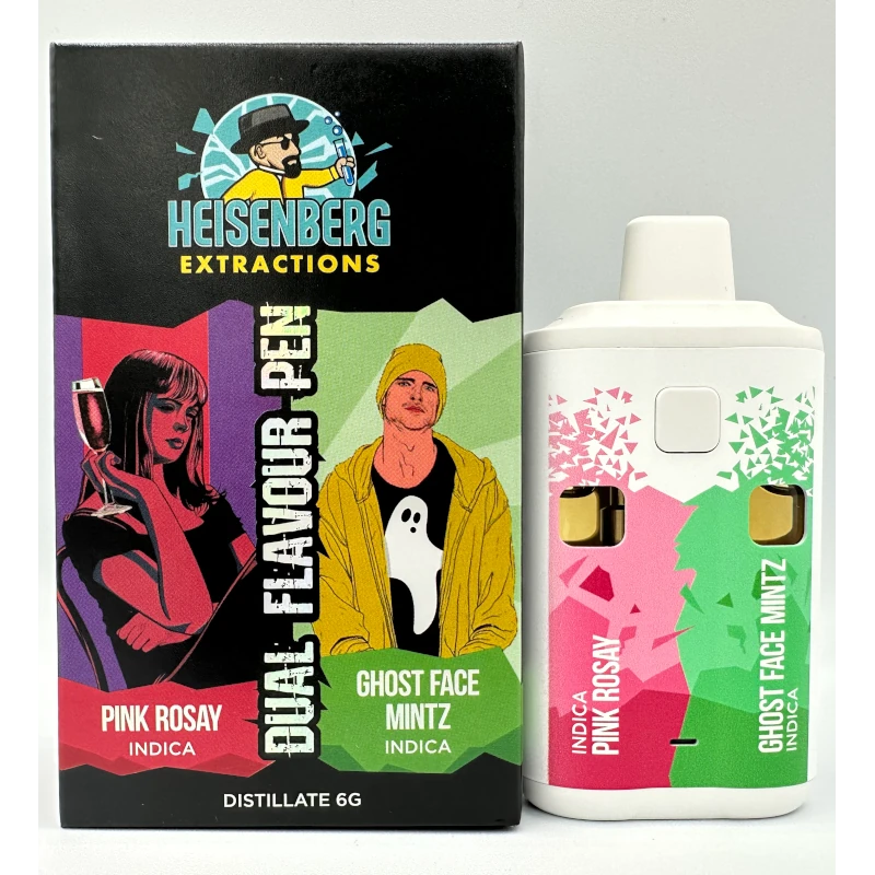Heisenberg Extractions Dual Flavour 6g THC Vape gallery