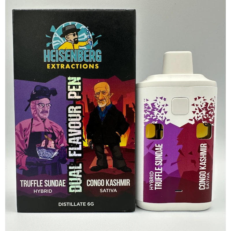 Heisenberg Extractions Dual Flavour 6g THC Vape gallery