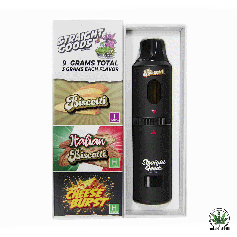 STRAIGHT GOODS Triple Chamber 9G Disposable THC Vape gallery