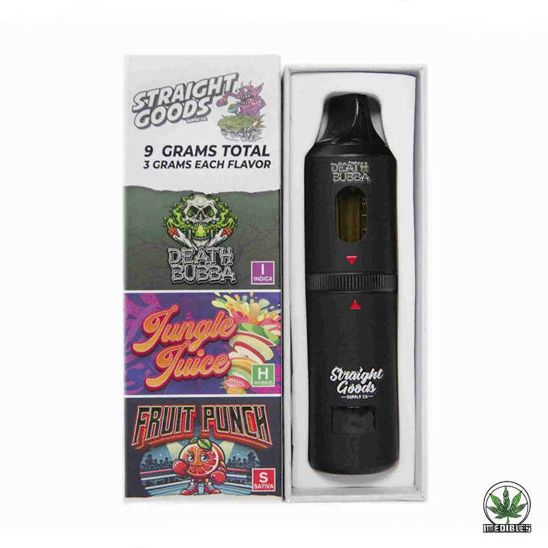 STRAIGHT GOODS Triple Chamber 9G Disposable THC Vape gallery