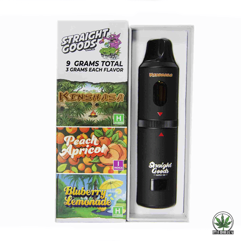 STRAIGHT GOODS Triple Chamber 9G Disposable THC Vape gallery