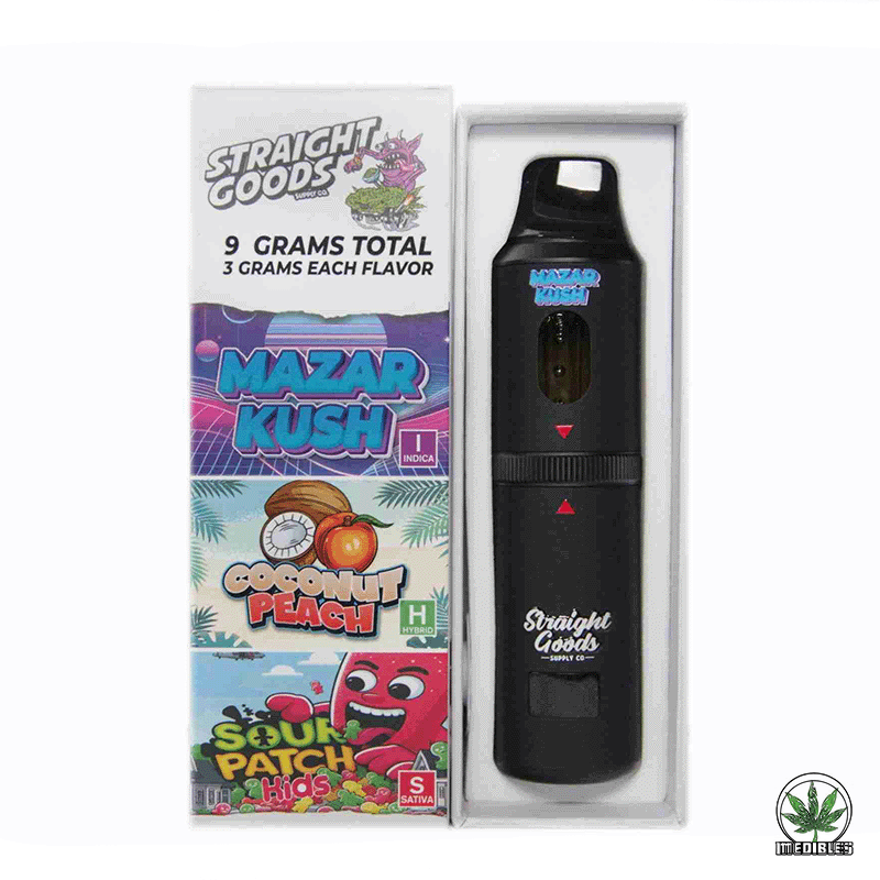 STRAIGHT GOODS Triple Chamber 9G Disposable THC Vape gallery