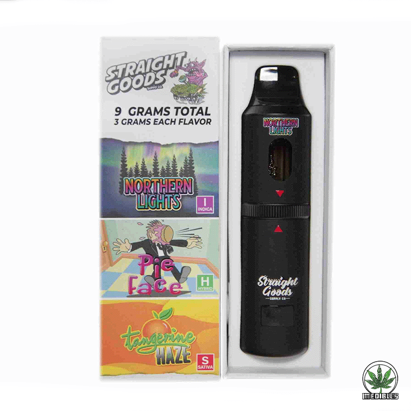 STRAIGHT GOODS Triple Chamber 9G Disposable THC Vape gallery