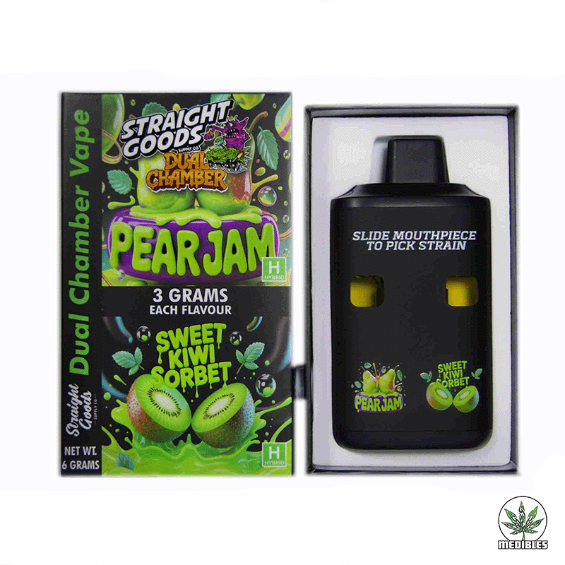 STRAIGHT GOODS Dual Chamber 6G Disposable THC Vape gallery