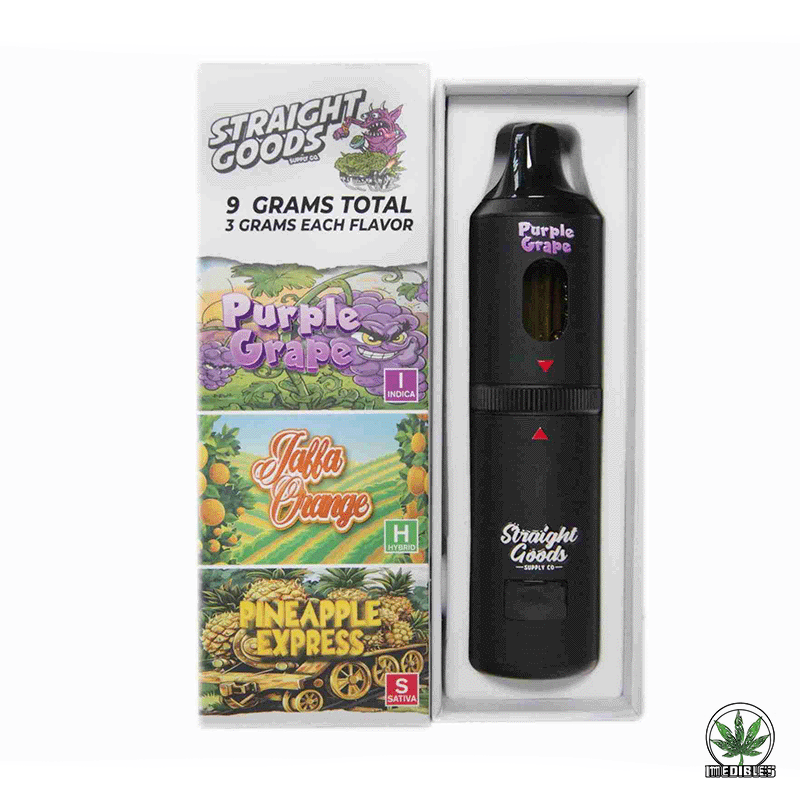 STRAIGHT GOODS Triple Chamber 9G Disposable THC Vape gallery