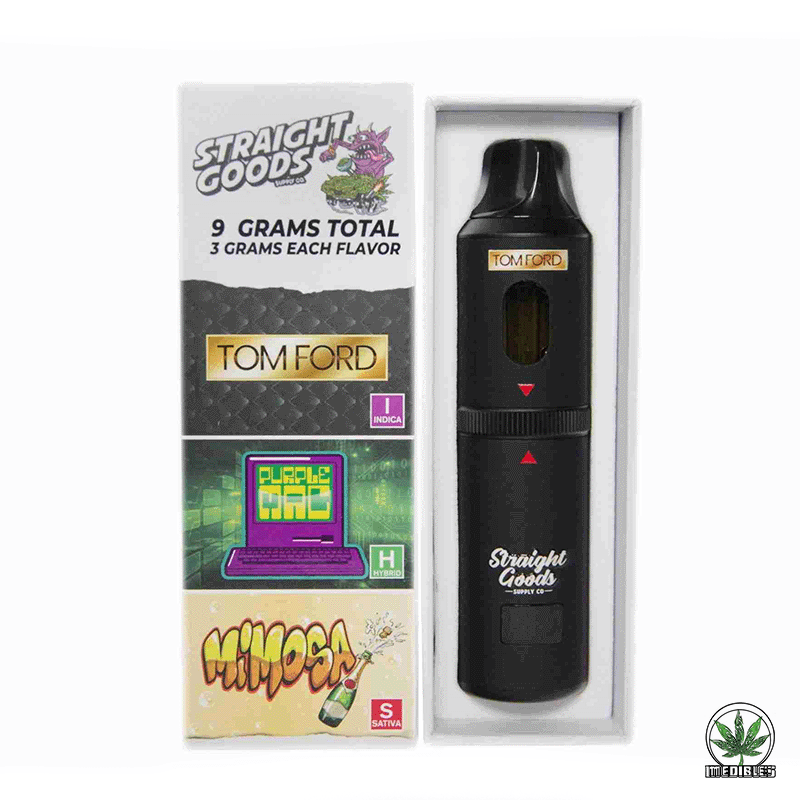 STRAIGHT GOODS Triple Chamber 9G Disposable THC Vape gallery