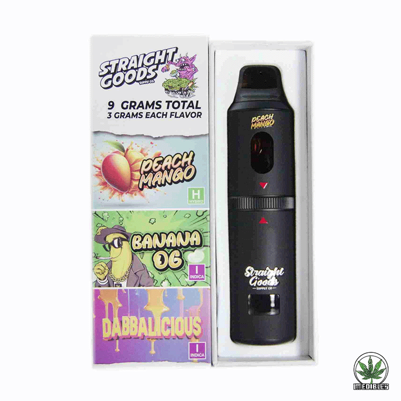 STRAIGHT GOODS Triple Chamber 9G Disposable THC Vape gallery