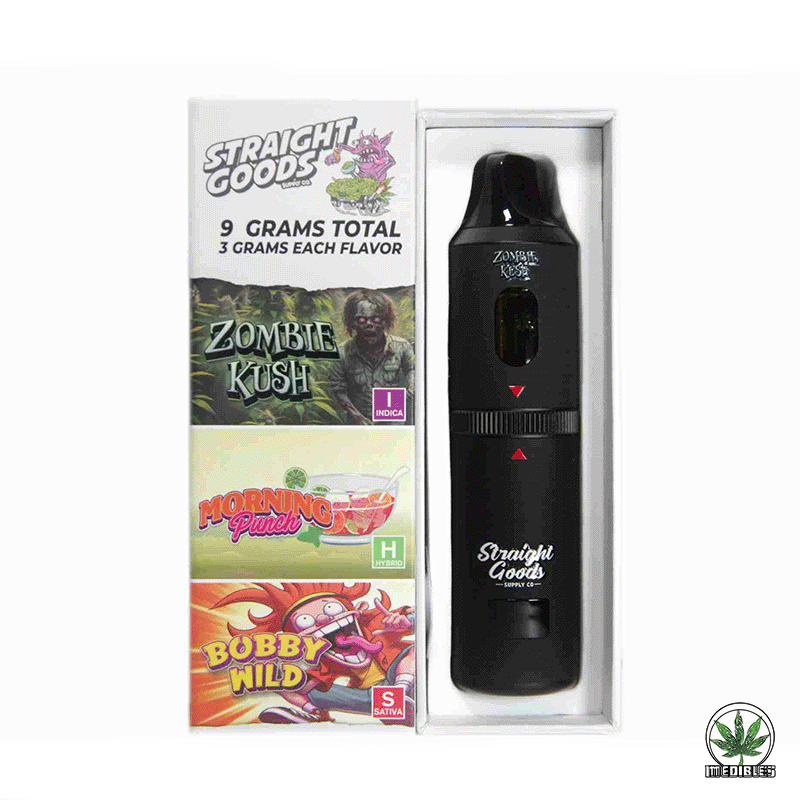 STRAIGHT GOODS Triple Chamber 9G Disposable THC Vape gallery