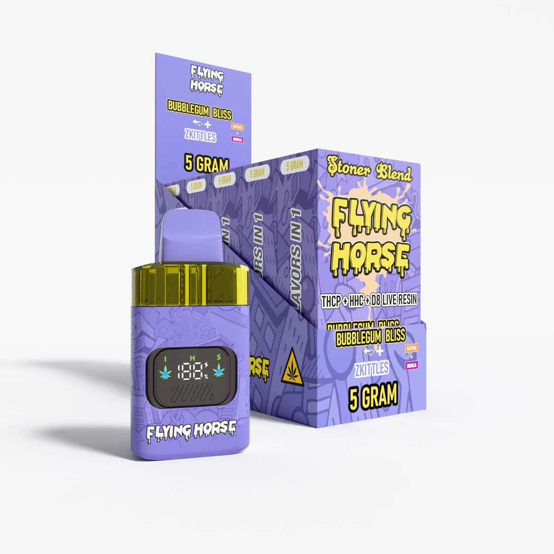 Flying Horse 3 Flavors in 1 5g Disposable Vape gallery