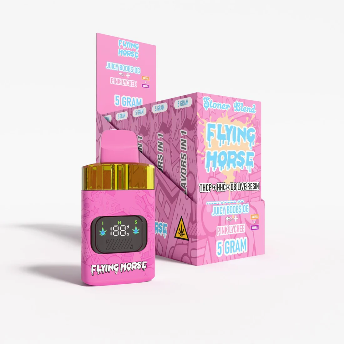 Flying Horse 3 Flavors in 1 5g Disposable Vape gallery