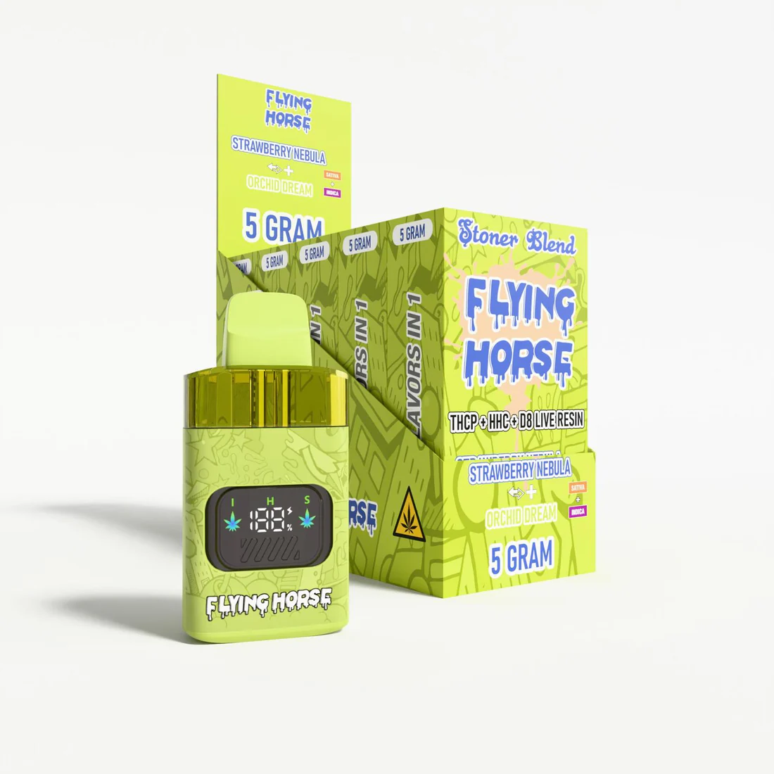 Flying Horse 3 Flavors in 1 5g Disposable Vape gallery