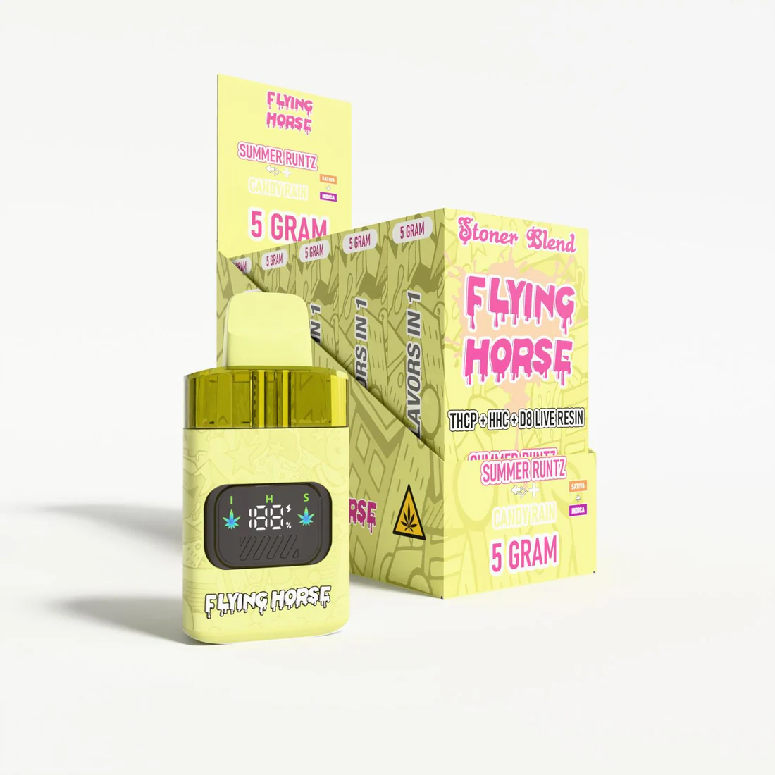 Flying Horse 3 Flavors in 1 5g Disposable Vape gallery