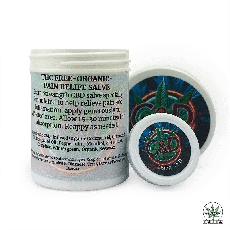C&D THC Free CBD Salve 1000mg gallery