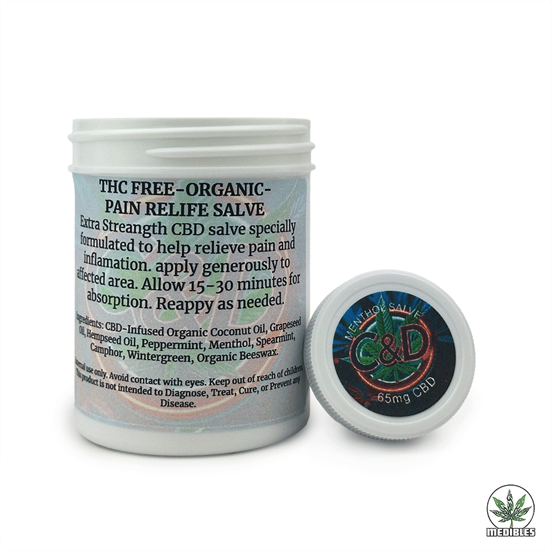 C&D THC Free CBD Salve 1000mg gallery
