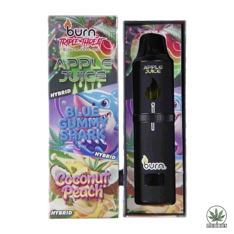 Burn Triple Threat 9g Disposable THC Vape gallery