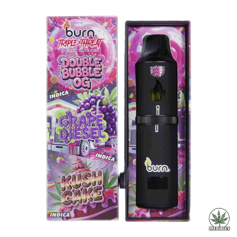 Burn Triple Threat 9g Disposable THC Vape gallery