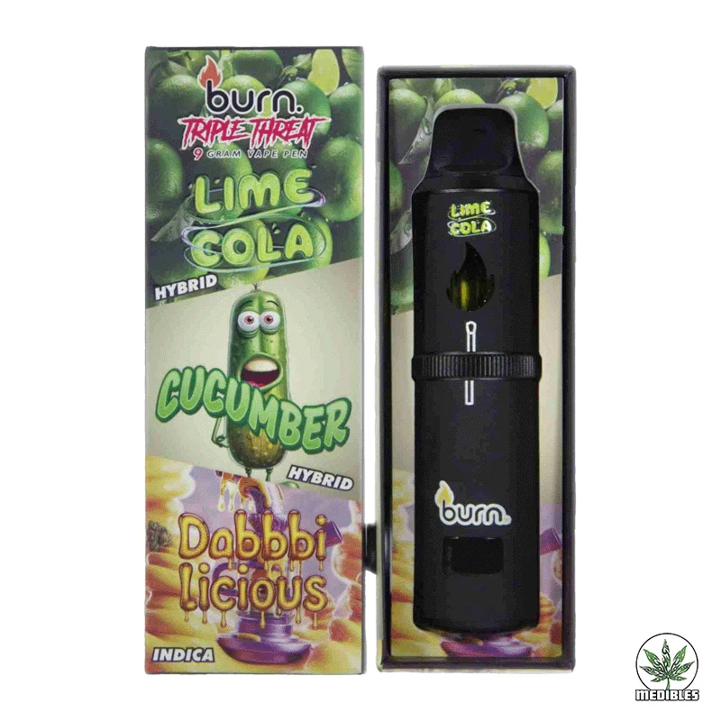 Burn Triple Threat 9g Disposable THC Vape gallery