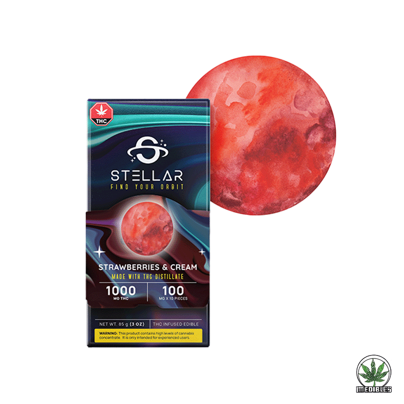 STELLAR THC Strawberries & Cream Bar gallery