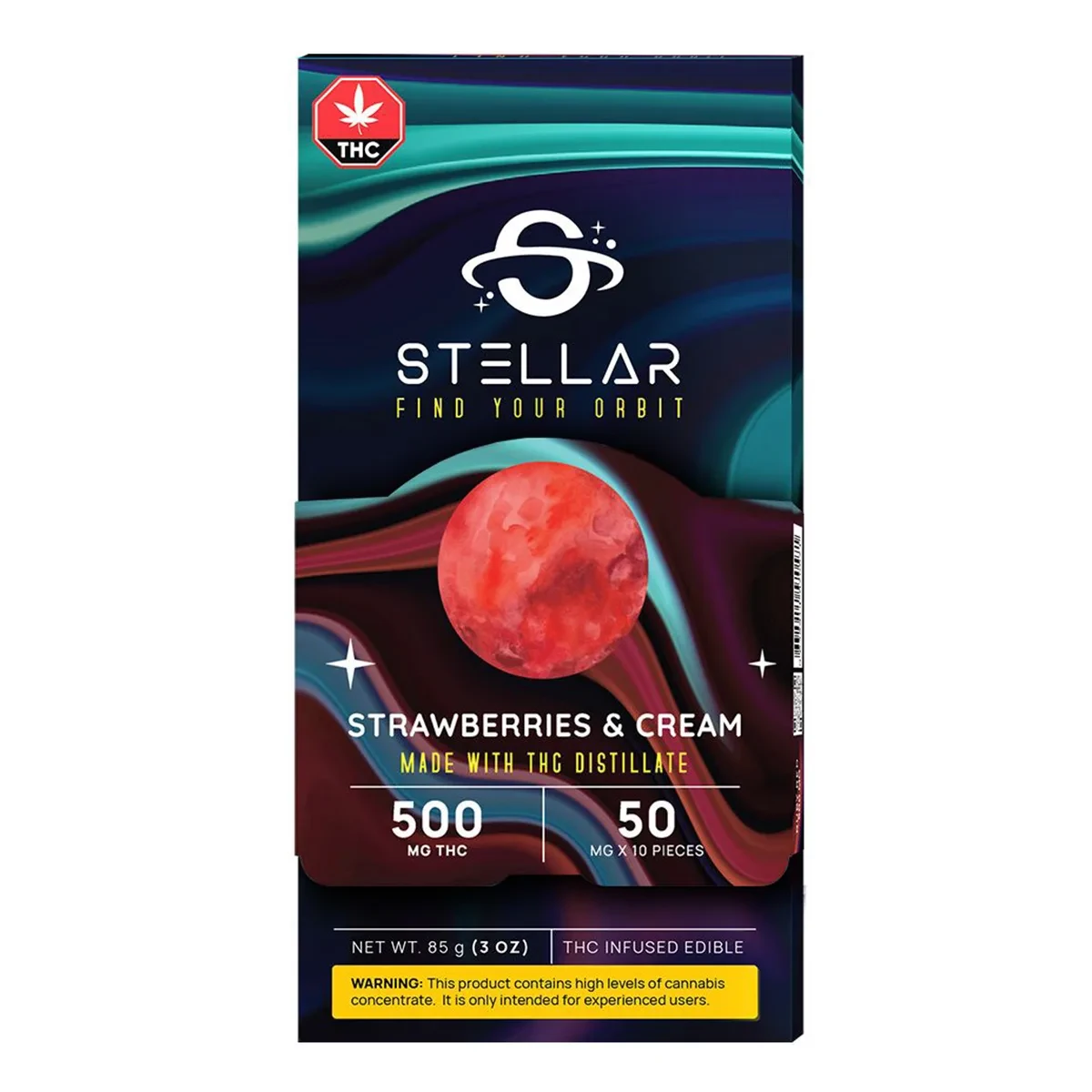 STELLAR THC Strawberries & Cream Bar gallery