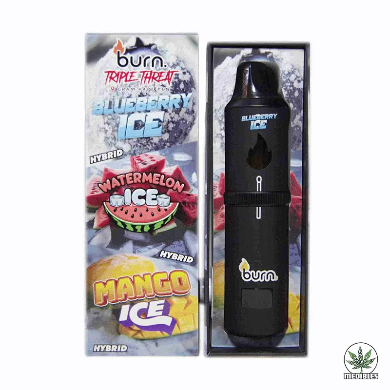 Burn Triple Threat 9g Disposable THC Vape gallery
