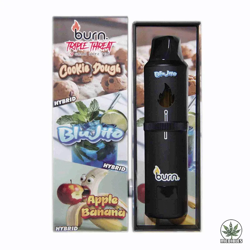 Burn Triple Threat 9g Disposable THC Vape gallery