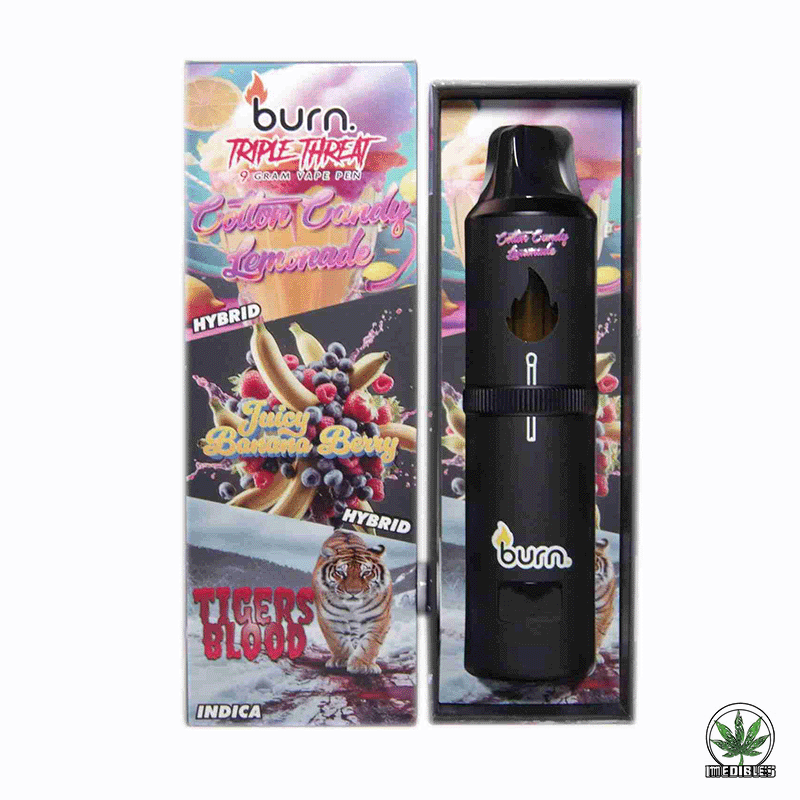 Burn Triple Threat 9g Disposable THC Vape gallery