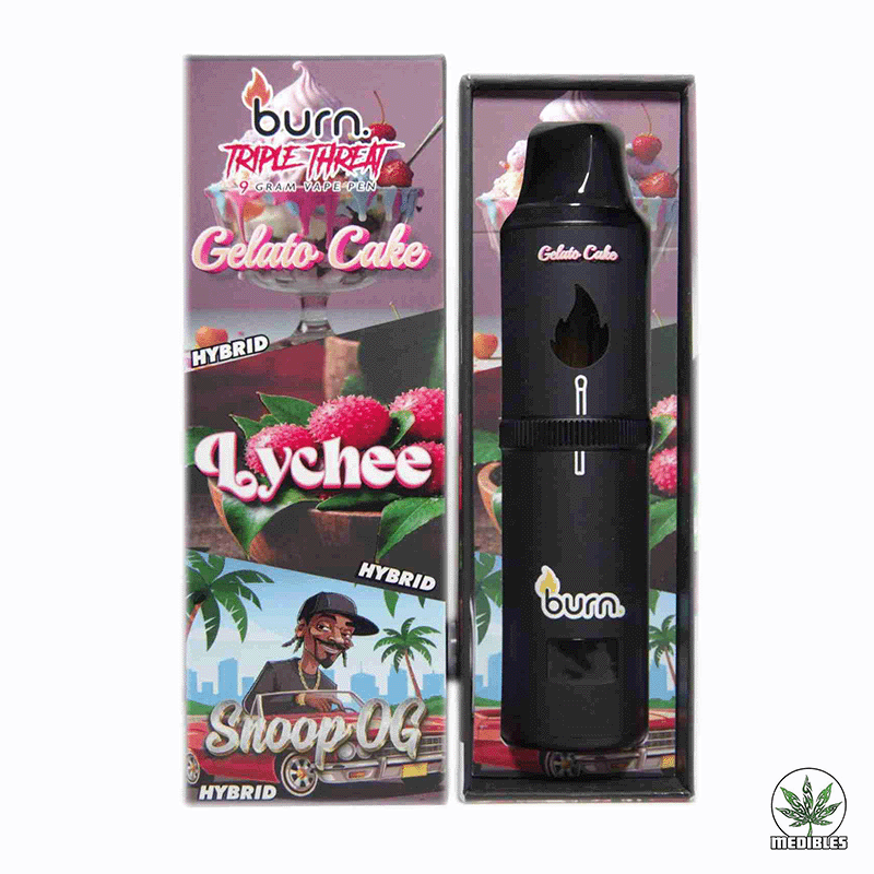 Burn Triple Threat 9g Disposable THC Vape gallery