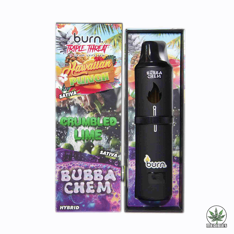 Burn Triple Threat 9g Disposable THC Vape gallery
