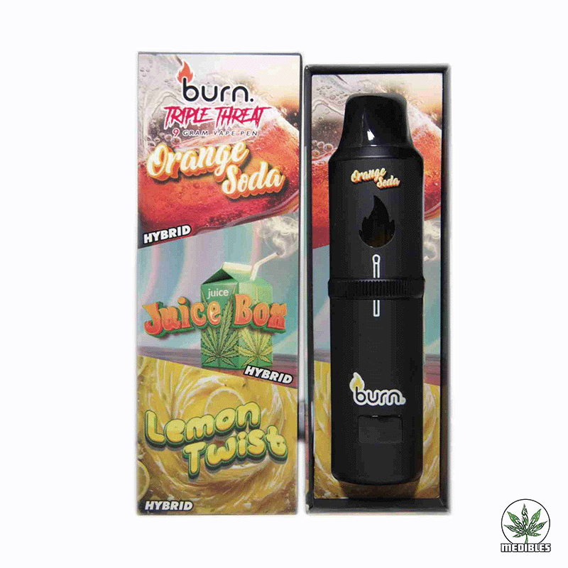 Burn Triple Threat 9g Disposable THC Vape gallery