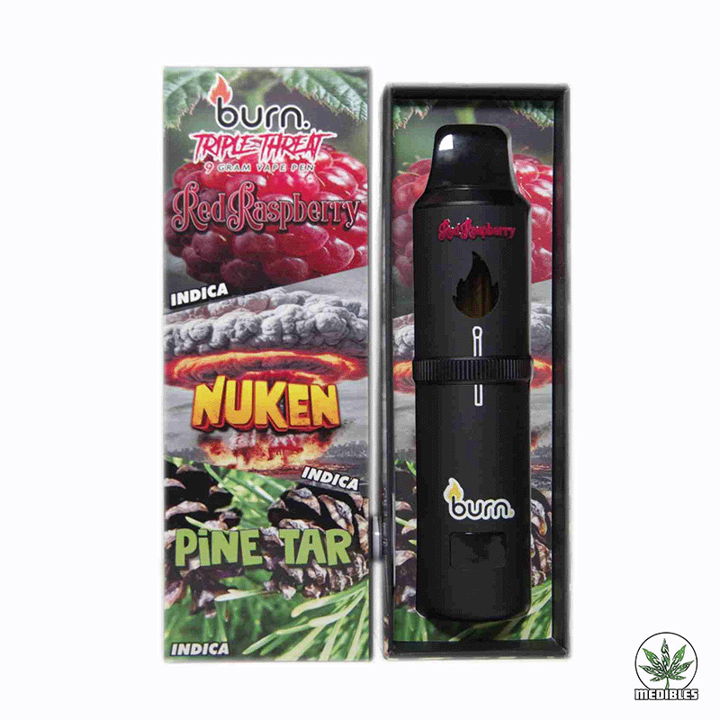 Burn Triple Threat 9g Disposable THC Vape gallery