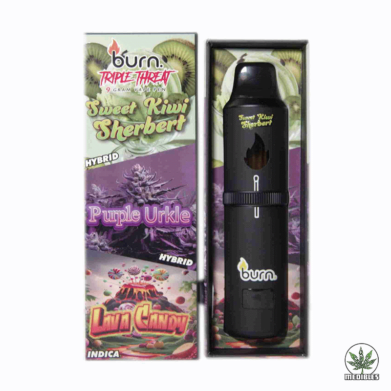 Burn Triple Threat 9g Disposable THC Vape gallery