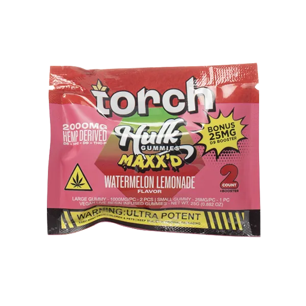 Torch Hulk Hemp MAXX'D Gummies 2000mg | Mohawk Medibles